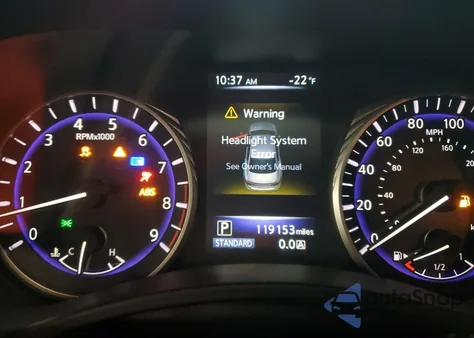 2014 Infiniti Q50 Base from USA, damaged, VIN JN1BV7ARXEM687197